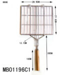 28.5X27.5Cm S/S 304# No Magnet Bbq Net Weight 650G