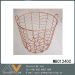 Gilded Laundry Dirt Clothes Basket