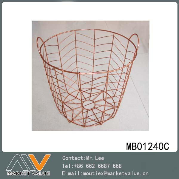 Gilded Laundry Dirt Clothes Basket
