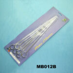6Pcs Chrome Bbq Skeswer B/C