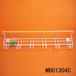 White Color Vinyle Coating Wire 6 Hook