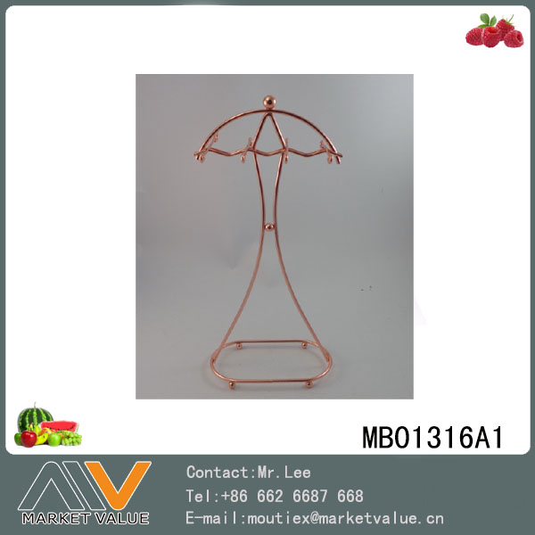 MB01316A1 Gold Plating Kitchen Tools Stand