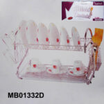 2-Layer Dish Drainer In Colour Box
