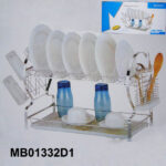 2-Layer Dish Drainer In Colour Box