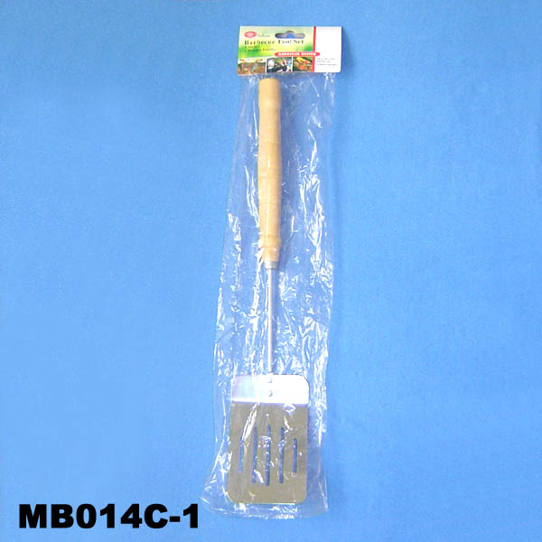 MB014C-1 Bbq Tool W/ Wooden Handle Pbh