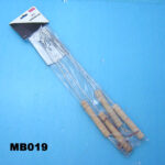 3Pcs Wood Handle Bbq Tools