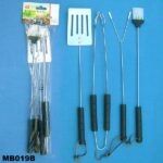4Pcs Wood Handle Bbq Tools Pbh
