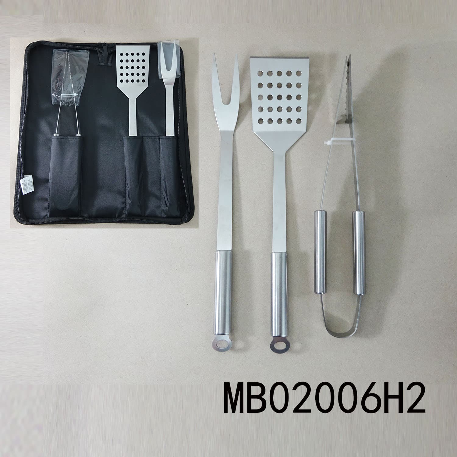 MB02006H2 3Pcs Bbq Set,Oxford Bags