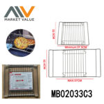 Extendable Oven Rack Cooker Rack Grill