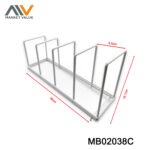 Plate Rack Power Coated