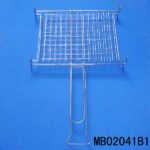 Chrome Bbq Net With Feet
