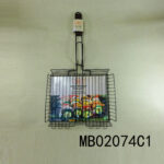 Non-Stick Bbq Net With Wooden Handle