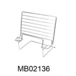 Chrome Cookbook Rack