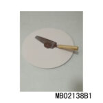 Pizza Baking Stone With Cheese Shovel