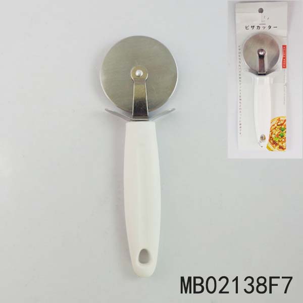 MB02138F7 14"S/S Pizza Shovel With Wooden Handle