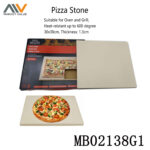 Rectangle Pizza Baking Stone In Color Box