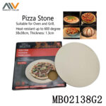 Round Pizza Baking Stone In Color Box