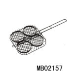 4Pcs Non-Stick Coating Hamberger Grill Rabk