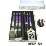 5Pcs Bbq Set With Aluminum Box