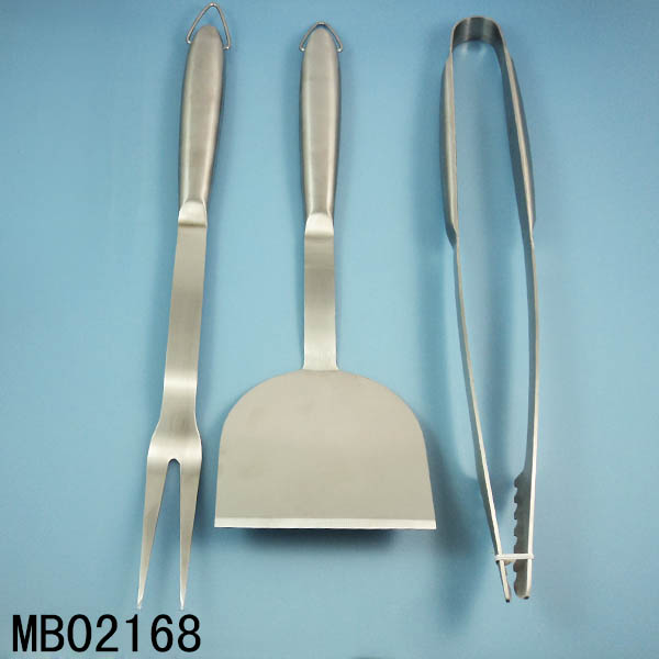 MB02168 3Pcs S/S Bbq Tools