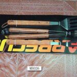 3Pcs Bbq Tools & Wooden Handle