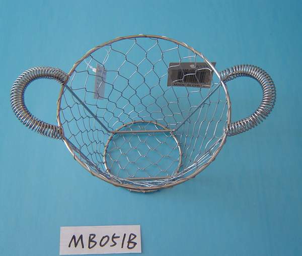 MB051B Chrome Fruit Bucket