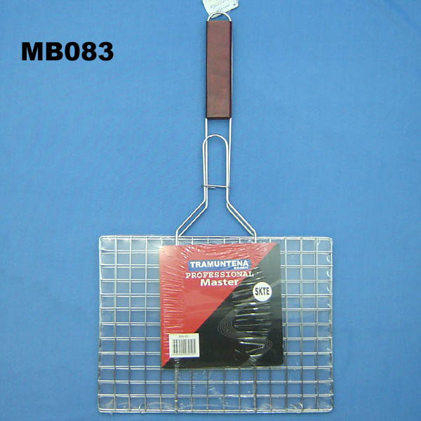 MB083 Wood Handle Bbq Grill Shrink