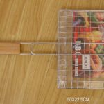 Wood Handle Bbq Grill