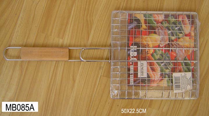 Wood Handle Bbq Grill