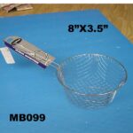 8In.Chrome Strainer W.Handle T/C