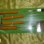 3Pcs Wood Handle Bbq Tools