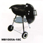18"Bbq Oven Black Colour