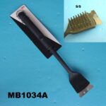 Bbq Brush Soft Grip Steel Tail
