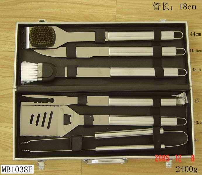 MB1038E 6Pcs S.S. Bbq Tools