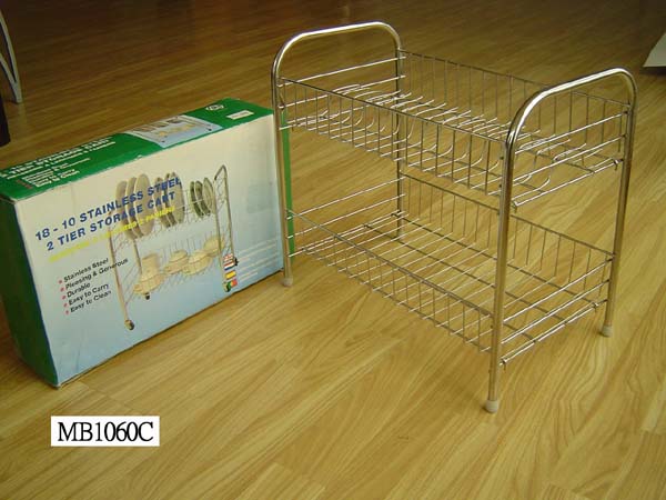 MB1060C 2 Level S/S Bowl & Dish Stand