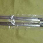 4Pcs Bbq Skewer Pvc Coating Handle