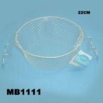 Frying Strainer +Suport Handle Chrome Plate Tag Card