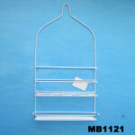 Coated Shower Caddy With Card