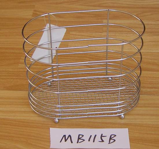 MB115B Chrome Cutlery Canister