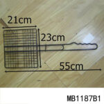 55*23Cm Chrome Bbq Net