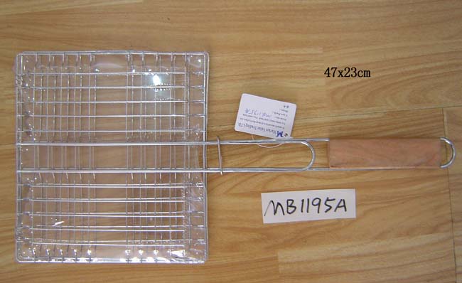 MB1195A Chrome Plate Bbq Net Shink Pack