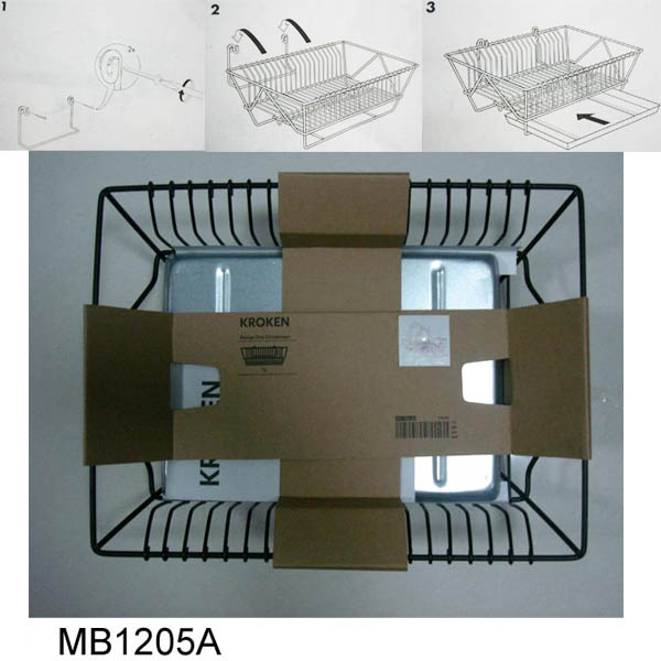 MB1205A Dish & Bowl Dryer Rack Caoting