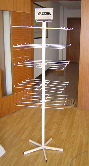 MB1226A Power Caoting Spinner Rack( 5 Leveler)