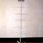 Power Coating Small Spinner Rack 5 Leveler