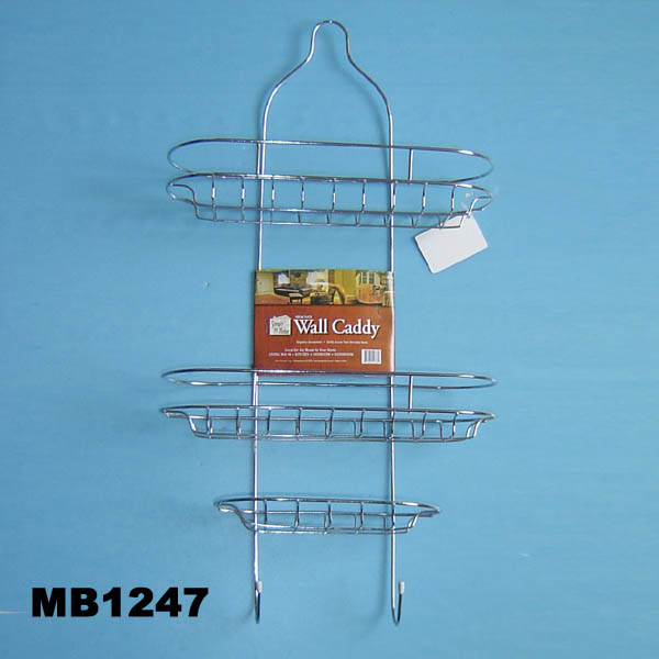 MB1247 Chrome Plate Wall Caddy
