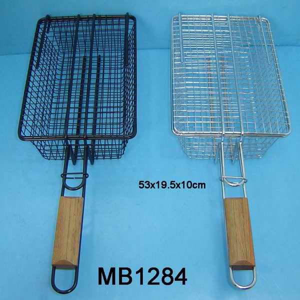 MB1284 Chicken Grill W/Wooden Handle