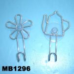 Chrome Hook W/1Pc Cupule