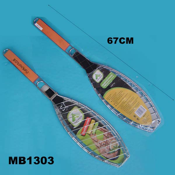 67Cm Chrome Bbq Net Insert Paper Shrink
