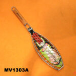 67X15Cm Bbq Net W. 3Pcs Skewer