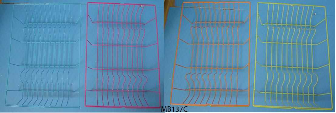 MB137C Power Coating Dish Rack